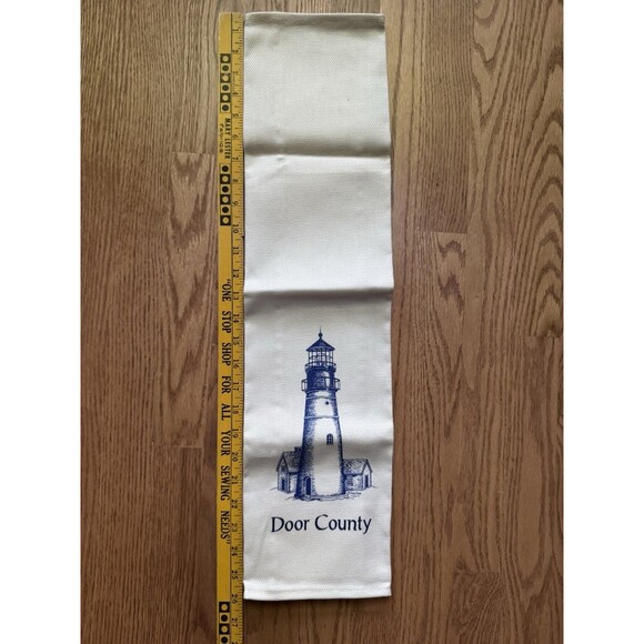 Kay Dee Designs Kitchen Towel Door County Wisconsin Lighthouse Image 100% Cotton - Picture 4 of 4